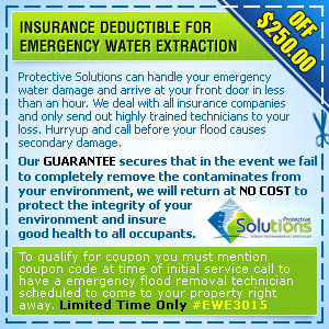 water extraction coupon